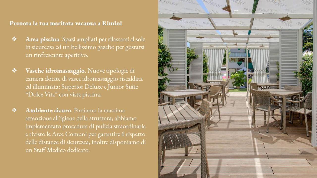 Rimini Suite Hotel Bagian luar foto